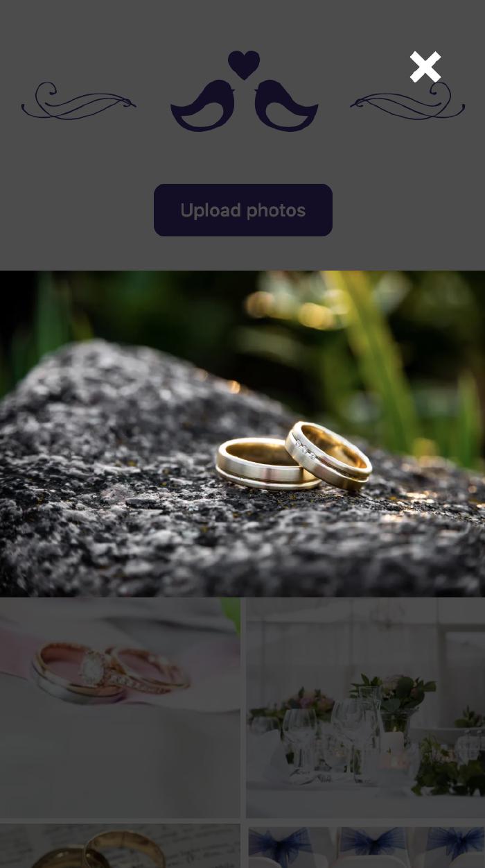 The photo lightbox