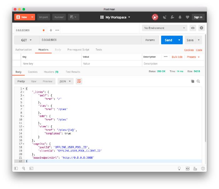 Offline Bootstrap Endpoint