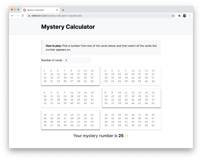 The Mystery Calculator