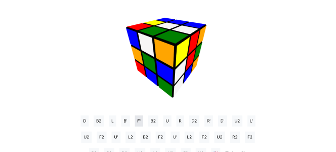 Rubik's Cube Solver