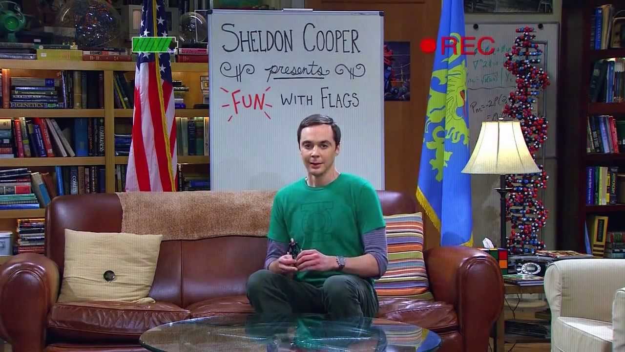 Sheldon Cooper Presents: Fun with Flags